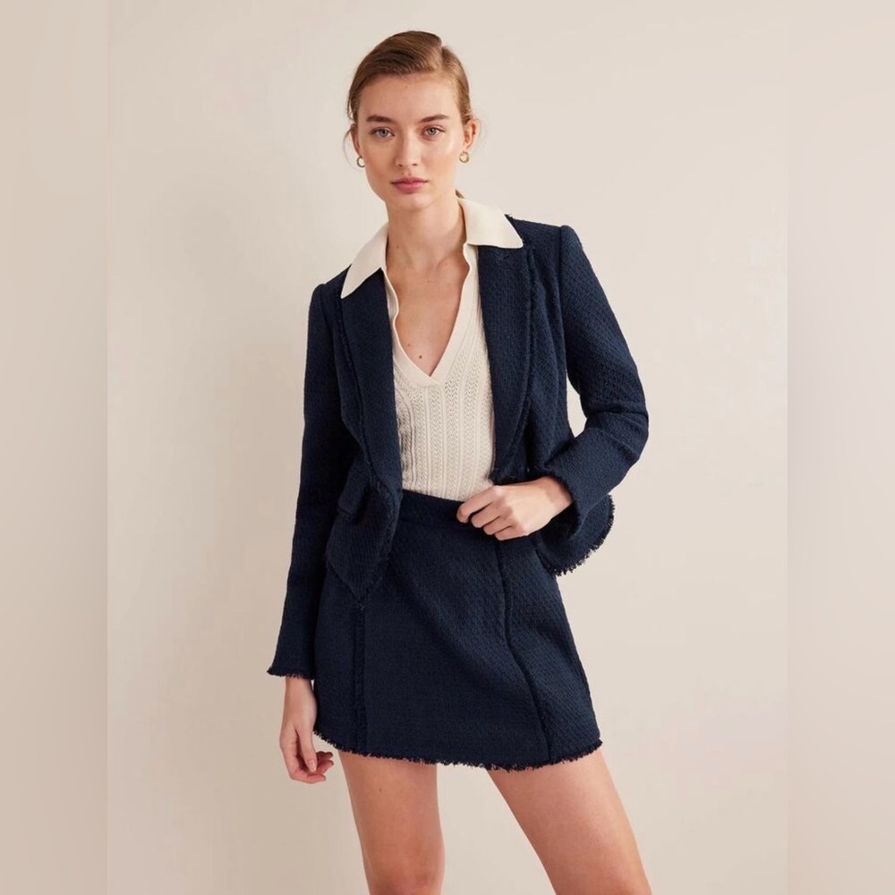Boden The York Cropped Blazer